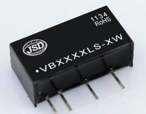 FIXED INPUT,ISOLATED&REGULATED SIGLE OUTPUT DC-DC CONVERTER VB SERIES