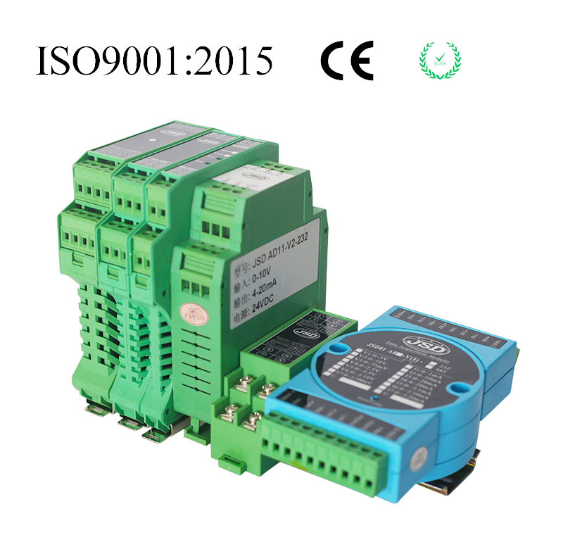 1-input-4-output analog signal isolation transmitter